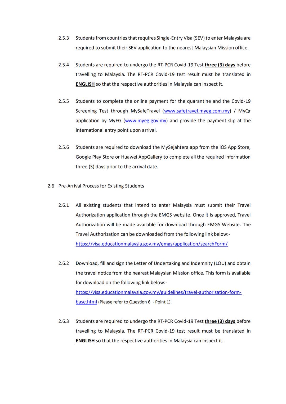 2021馬來(lái)西亞留學(xué)生入境實(shí)錘了！(圖5)